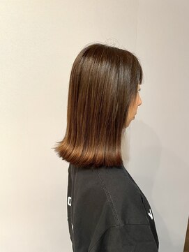ブロッサム 東久留米店(Blossom) 大人美人くびれヘア艶感結べるボブうる艶髪レイヤーカット