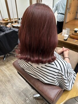 ナンバー エアロ 横浜(N° +aero) 切りっぱなし/ケアブリーチ/ケアカラー/学生/ストリート/韓国