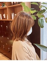 アース 三田南ウッディタウン店(HAIR&MAKE EARTH) 20代30代大人可愛い小顔ショートカット外ハネボブハイライト