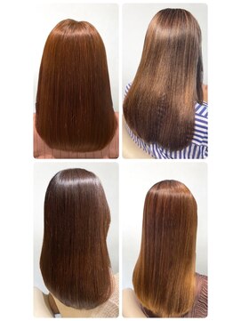 美容室フルール 20代30代40代髪質改善トリートメント艶感ストレート透明感