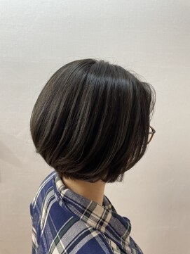 インパークス 町屋店(hair stage INPARKS) 馴染ませハイライトショートボブ