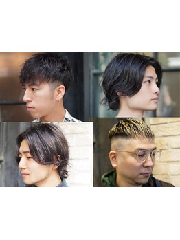 幅広い世代の男性人気が高いサロン☆メンズ支持率No.1パーマスタイルでマンネリ脱出♪［口コミ4.8］