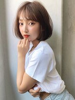 ロゼ 石橋(Rose)&nbsp;【ROSE】ボブ＿丸みボブ＿韓国ボブ