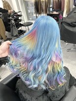 シェイロ(Cielro)&nbsp;水色カラー×レインボーカラー/デザインカラー