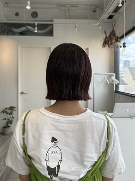 ロカ 表参道(loka) レッド/ボルドー［表参道/髪質改善/ブリーチ/ハイライト］