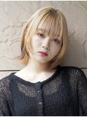 大人ショートボブ丸みショートカットマッシュショート前髪あり