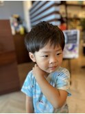 ■キッズカット ショートツーブロック 園児/小学生/中学生