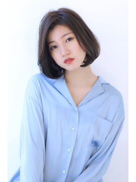 オーロ 千里山店(ORO) 20代30代40代50代ボブルフネビージュ小顔ワンレンショート