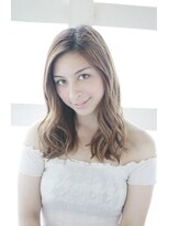 アウラ(Aula by marbles)&nbsp;かきあげバング/イエローベージュ/ライトベージュ[横浜]