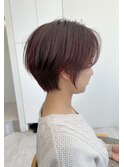 似合わせカット/ショートボブ/小顔ヘア/メルティカラー/くせ毛
