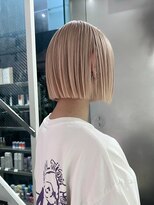 シェリ ヘアデザイン(CHERIE hair design)&nbsp;milk beige【sheer color】× ボブ