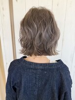 エース 糸島店(ase.) 切りっぱなしボブにレイヤー