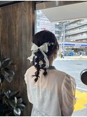 セット×編み下ろし