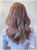 美髪韓国ヘア顔周りレイヤーロング_ba380181