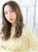 浅草/髪質改善/透明感カラー×顔周りレイヤーロングパーマj