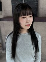 エヴリンアンドペイジ(Evelyn&paige)&nbsp;暗髪/フェイスレイヤー/顔まわりレイヤー【神戸元町】