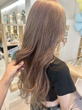 ヴァンカウンシル 金山(VANCOUNCIL kanayama) ホワイトグレージュミニウルフデジタルパーマ  AN5