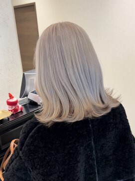 ラグーン(LAGOON) ホワイトミルクティーベージュ/バレイヤージュ/ケアブリーチ