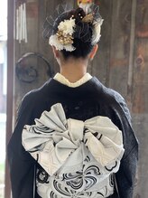 エム デ ヘアー オカダ セット&着付け