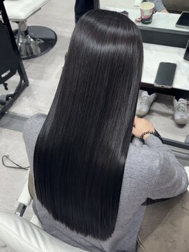 ルクス(Luxs) 髪質改善ストレート/暗髪カラー