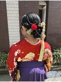 袴×タイトアレンジ