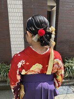 モスト(MocT) 袴×タイトアレンジ