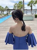 金箔タイトポニー