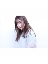 ヘアー アイス ルーチェ(HAIR ICI LUCE)&nbsp;#無造作 #透明感 #アッシュ #グレー #ストレート #大須