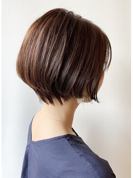 モリオ フロム ロンドン サッポロファクトリー店(morio FROM LONDON) 【morio】2019秋冬人気大人かわいい前下がりショートボブ