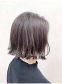 20代・30代にオススメ☆/切りっぱなし外ハネボブ♪