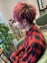 ヘアースパリゾート リアン 燕三条店(Lien)&nbsp;メンズヘア_ピンク