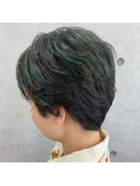 シエル 松山店(CIEL)&nbsp;ベリショ！！ハイライトエメラルドグリーン