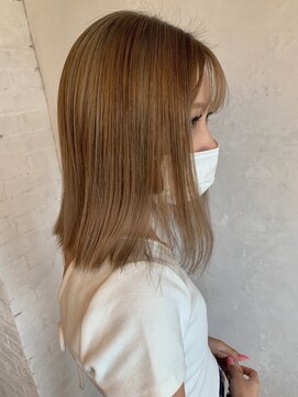 ベルビアンカ(Belle BIANCA) Belle BIANCA ミルクティーベージュ/ダブルカラー/ by.マツモト