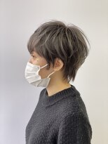 ヤヨイブレインズ グランデ(YAYOI BRAINS GRANDE) ワンブリーチでできるハイトーングレージュショート