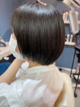 アロート 宮原(Aroute) 丸みが可愛いコンパクトボブ！