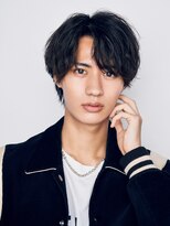 メンズヘアセンス 渋谷(MEN'S HAIR SENSE) ハーフセンターパート　ニュアンススパイラルパーマ