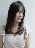 ナチュラルロングストレート！