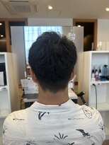 プラス ファースト ヘア(Plus 1st)&nbsp;刈り上げ×ゆるウェーブ×ショートレイヤー