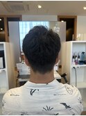 刈り上げ×ゆるウェーブ×ショートレイヤー