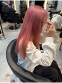 艶髪ピンクベージュ