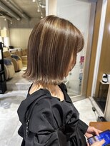 フリーラ 横浜(freera)&nbsp;黒髪/グレーベージュ/レイヤーロング/前髪パーマ[横浜駅]