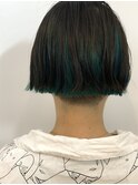 【名古屋市南区 vacation 】インナーカラー イメチェン ショート