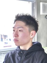 ブランクバーバーショップ(BLANK BARBERSHOP)&nbsp;スパイキーショートフェード【西宮 夙川 苦楽園】