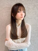 ロンド アンブル 四条烏丸(Lond ambre) 【五島巨幹】レイヤーカット/魅力倍増カール/オリーブベージュ