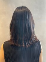 エスケープ トゥ ボナ(ESCAPE to bona.)&nbsp;くびれヘア外ハネボブ 髪質改善Tr＋艶カラー ブラウン 秋カラー