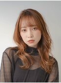 オリーブベージュ/ウェットヘア /レイヤーカット /平塚