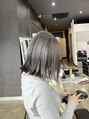 ヘアーナナシ(HAIR 774)&nbsp;複雑履歴がある髪も徐々に理想のカラーにします^^