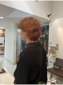 オレンジ系マレット