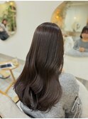 韓国ウェーブ/ダークブラウン