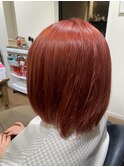 ブリーチ×ブラッドオレンジカラー【上板橋】